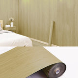 3/10m Wood Grain PVC Floor Stickers Self-adhesive Waterproof Living Room Bedroom Cabinet Stickers Home Thickening