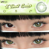 1 Pair Yearly Use Color Contact Lenses for Eyes Natural Look Brown Eye Lenses Beauty Pupils Gray Lens Eyes Cosmetic