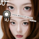 Mixed Tricolor Half Year Colored Contacts 2Pcs