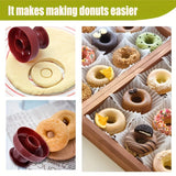 3pcs, Donut Molds Set, Plastic Doughnut Cutters, Baking Tools, Home Kitchen Accessories