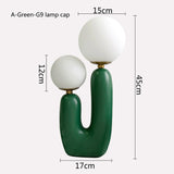 Nordic Children Room Bedroom Bedside Light Creative Art Study Reading Desk Lamp Designer Living Room Dual Head Table Lamp Decor