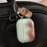 Simple Transparent Gradient Smudging TPU Case For Apple Airpods 2 3 Earphone Coque Soft Silicone Funda For Airpods Pro 2nd Cover