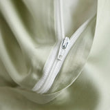 Flowers Embroidery Pleated Wide Edge Bedding Set Lyocell Soft Silky Cooling Duvet Cover Flat/Fitted Bed Sheet Pillowcases 4Pcs