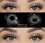 0~-6.00 Myopia Lenses 1 Pair Colored Contact Lenses with Degree Natural Eye Contact Prescription Lens Fashion Lenses