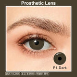 14.2mm Prosthetic Lens New 1 Pair 6 Month Use Artificial Eye Contact Lenses for People with Eye Defects Glaucoma Eye
