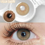 Sin Colored Contact Lenses Prescription 14.0mm Small Pupil Natural Yearly Disposal For Daily Cosmetics & Eye Beauty