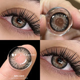 Fashion Colores Contact Lenses for Eyes Brown Contact Lens Gray Contact Lens Color Eye Contacts Eye Makeup Beauty Pupils