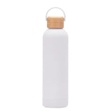 Sports Thermos Cup With Bamboo Lid And Handle,Stainless Steel Vacuum Flasks,Camping Gym Drinkware,Small Mouth Water Bottle,750ml