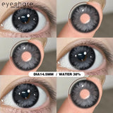 New Purple Color Contact Lenses for Eyes Anime Purple Eyes Contacts Lenses Colorful Makeup Eyes Lenses Yearly 2pcs/pair