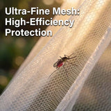 Large Single-door Mosquito Net, Insect Proof in Summer Breathable Polyester Mesh Tent Suitable for Outdoor Camping Hiking Travel