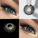 Small Pupil Blue Brown Colored Contact Lenses 1 Pair Natural Fashion Eye Color Contacts Beauty Makeup Cosmetic Lenses