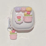 Cute Cartoon Clear Earbuds Cover For Samsung Galaxy Buds 2 Pro Buds FE Live Buds2 Pro Buzz 2 Pro buzz2 Case Lovely Bracele Funda