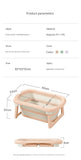 Foldable Baby Bathtub for baby Toddlers Space Saving Bath Tub Easy Storage Lightweight Portable Design Infant Baby Bath Supplies