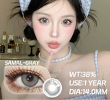 1pair Colorful Contact Lenses for Eyes Natural Color Lens High Quality Natural Contact Lenses Korean Makeup Lens Yearly