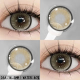 1Pair New Color Contact Lenses for Eyes Purple Lenses Gray Pupils Lens Brown Eye Lens Yearly Cosmetic Blue Eye Contacts