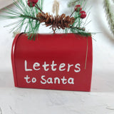 Christmas Decoration Ornament Mailbox Hanging Tree Pendant Letter To Santa Claus