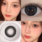 2pcs/Pair Design Beauty Contact Lenses for Eyes Color Lenses Cosmetic Pupils Eye Color Lenses Blue Lens Brown Lenses