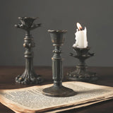 Retro Candlestick Resin Candle Holder Home Decor Candle Holders Sticks Antique Photography Props