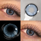 1 Pair Color Contact Lenses for Eyes Color Eye Lens Blue Eye Lenses Brown Lenses Gray Pupils Lens Yearly Green Contacts