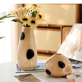 Simplicity Glass Vase Living Room Hydroponic Flower Arrangement Vases Household Art Decoration Ware
