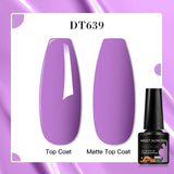 7ml Rubber Base Nail Gel Polish Nude Milky White DIY Nail Art Soak Off Gel Polish Semi Permanent Painting UV Vernis