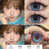 Colored Contact Lenses 14.5mm Natural Look Lenses  Women Beauty Colored Pupils Green Contact Lenses Blue Contact Lenses