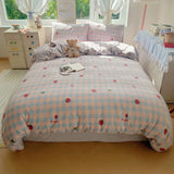 New Style of Light and Fresh Thickened High-weight Milk Fleece Quilt Cover  Autumn and Winter Warm Duvet Covers