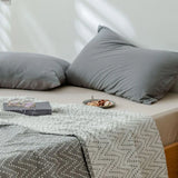 Cotton Blanket 3 Layer Gauze Summer Thin Quilt Winter Sheet Plaid Bedspread for Single Double Queen King Sofa Throw Bed Cover