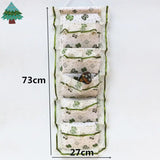 Home Storage & Organization Multilayer Fabric Hanging Storage Bag for Door Wall Wardrobe Dormitory Creative Organizer