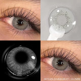 1 Pair Color Contact Lenses for Eyes Color Eye Lens Blue Eye Lenses Brown Lenses Gray Pupils Lens Yearly Green Contacts