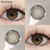 1 Pair Color Contact Lenses Fashion Beauty Lenses for New User Makeup Green Contact High Quality Natural Lenses Year
