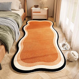 Irregular Bedroom Bedside Rug Soft Non-slip Floor Mat Carpet for Living Room Sofa Coffee Table Plush Bathroom Footmat Tapis