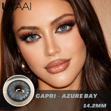 Color Contact Lenses For Eye Brown Lens Green Color Pupils Blue Eyes Contact Makeup Beauty Eye Cosmetics Year