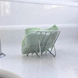 1Pcs Stainless Steel Laundry Soap Shelf Kitchen Dish Rack Household Draining Countertop Basin Soap Holder Bathroom Accessories