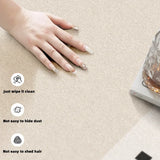Round Living Room Carpet Retro Light Luxury Fashion Bedroom Rug Large Area Floral Print Sofa Coffee Table Mats Alfombra 러그 Tapis