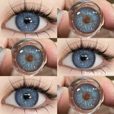 2pcs Colored Contact Lenses Natural Look Brown Eye Lenses Gray Contact Blue Lenses Fast Delivery Green Eye Lenses