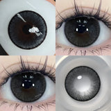 1 Pair(2pcs) Brown Beauty Colored Contact Lenses for Eyes Purple Halloween Lens Big Eye Lens Natural Look Gray Blue Lens