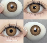 2Pcs Basic Color Natural Contacts Lenses Soft Naturally Colored Cosmetics Black Brown Beautiful Pupil Contacts Lenses