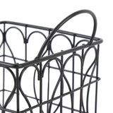 Large Capacity Coffee Pod Holder Wooden Base Countertop Design Coffee Capsule Storage Basket Metal Wire Mesh Space Saving