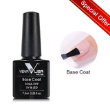 Nail Gel Polish 7.5ml HEMA/TPO FREE Red Sparkle Sequin Gel Nails Beautiful Semi Permanent Soak Off UV LED Gel Polish