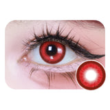 2pcs Graded Color Contact Lenses Halloween Anime Cosplay Softlens 14.2mm