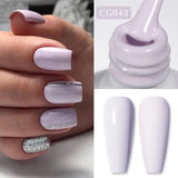 10ml Red Series Gel Nail Polish Winter Dark Red Glitter Nail Art Varnish Semi Permanent Soak Off UV LED Gel