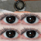 Myopia Color Contact Lenses, Korean Style Prescription, Blue Pupils, Eye Beauty and Makeup, Fast shipping, 2Pcs Yearly