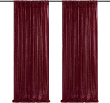 2 Panels Silver-Sequin Backdrops Sequin Fabric Sparkly Photography Backdrops Curtains for Party Wedding Background Decoration