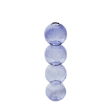 Lilac Glass Candlesticks Candle Holders Wedding Table Centerpieces Nordic Home Decoration Christmas Gift Glass Candle Holder