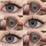 2pcs Natural Color Contact Lenses for Eyes Brown Lenses Colorcon Korean Lenses Yearly Beauty Brown Eye Contacts Lens