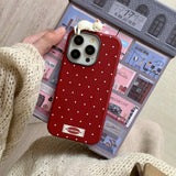 3D cute sleeping cat ins points shell for iphone 14pro 13 16 15 pro max 12 14 11 15promax 16pro autume winter leather phone case