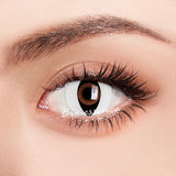 1 Pair Halloween Cosplay Contact Lenses Yellow Cat Eyes Black Lenses Cosplay White Lenses Purple Anime Lenses