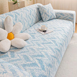 High Elastic Texture All-Inclusive Sofa Cover Summer Comfort Corner Couch Covers for Office Stretch Dustproof Armchair Protector