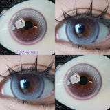 Daily Disposable 10PCS Colored Contact Lenses for Eyes Myopia Lens Beauty Pupils Eye Lenses Fashion Blue Purple Lenses